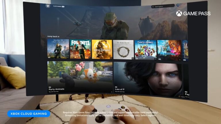 Xbox Cloud Gaming lleg a las gafas de Realidad Virtual Meta Quest