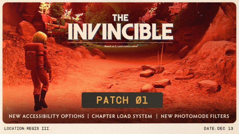 «The Invincible» recibe la primera actualización con mejoras y correcciones