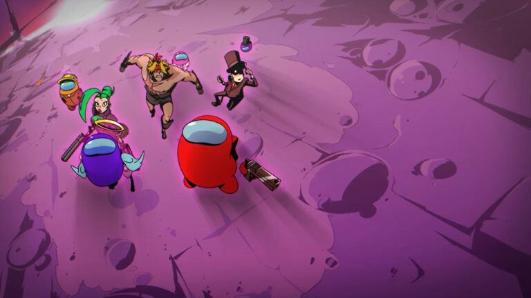 Llega en Diciembre un nuevo DLC de Vampire Survivors que se mezcla con Among Us