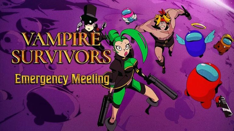 «Vampire Survivors: Emergency Meeting» – El DLC que une a Vampire Survivors y Among Us ya está aquí