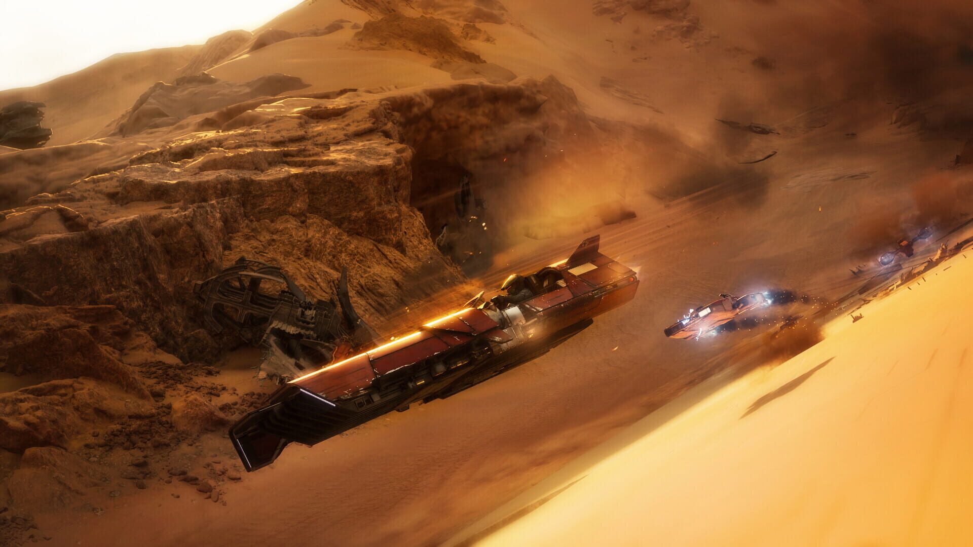 Captura de Star Wars: Galactic Racer