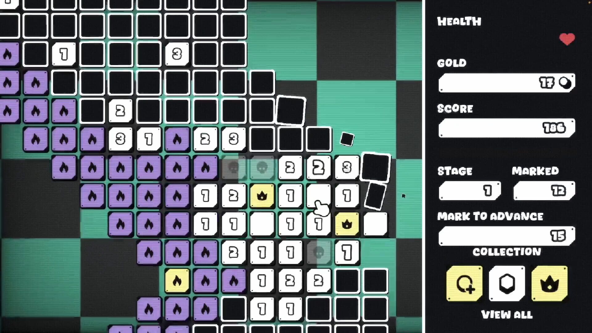 Captura de Infinity Sweeper