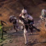 El escuadrón de Star Wars Zero Company avanza por un terreno rocoso