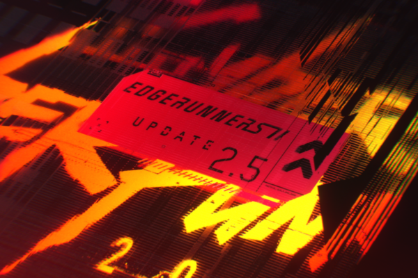 Ilustración de la actualización Edgerunners 2, versión 2.5 de Cyberpunk 2077