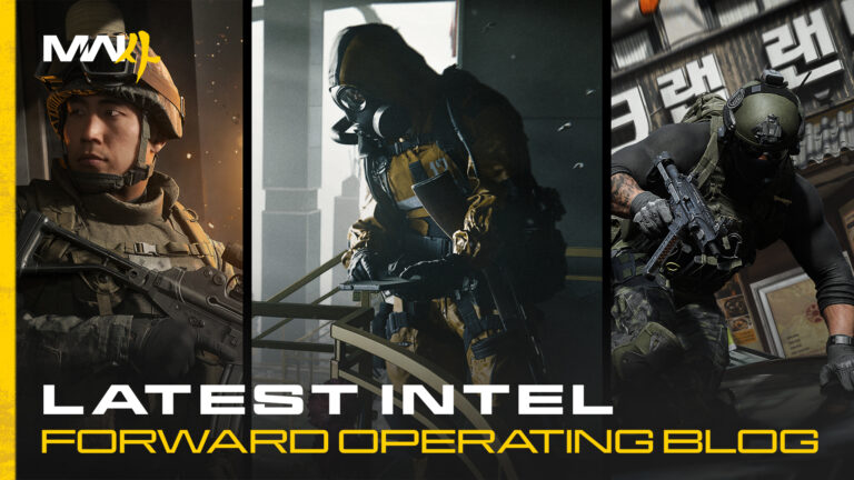 Arte oficial de Call of Duty: Modern Warfare 4 con sus soldados y protagonistas