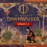 Ilustración oficial de The Blood of Dawnwalker para la actualización 1.1