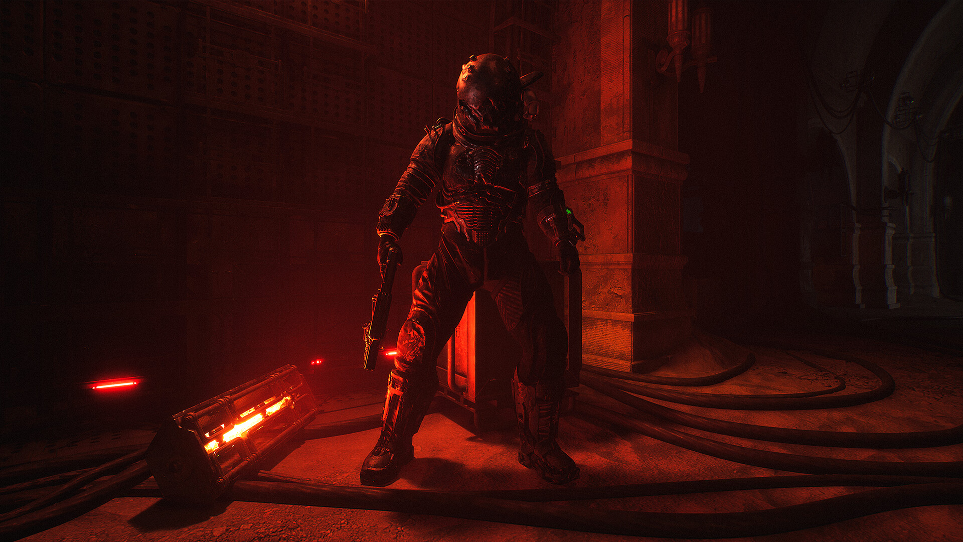 El protagonista de Cronos: Lazarus en un escenario del nuevo contenido