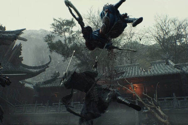 Soul se enfrenta a un enemigo en un escenario de Phantom Blade Zero