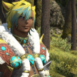 Personaje de Beastmaster en el Bosque Negro de Final Fantasy XIV
