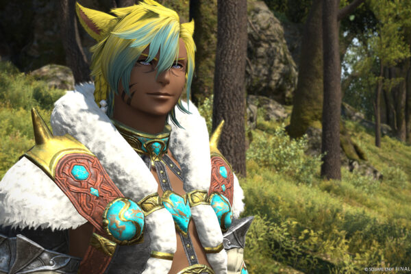 Personaje de Beastmaster en el Bosque Negro de Final Fantasy XIV