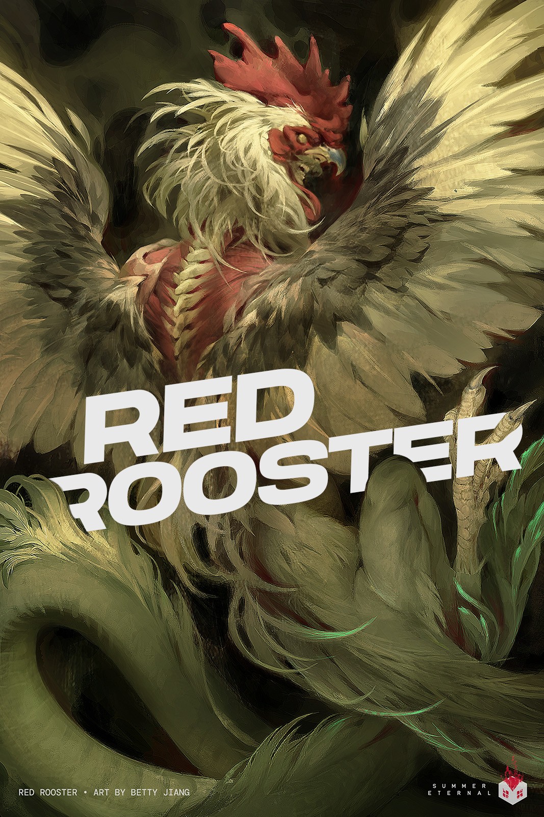 Arte conceptual de una criatura de Red Rooster publicado por Summer Eternal