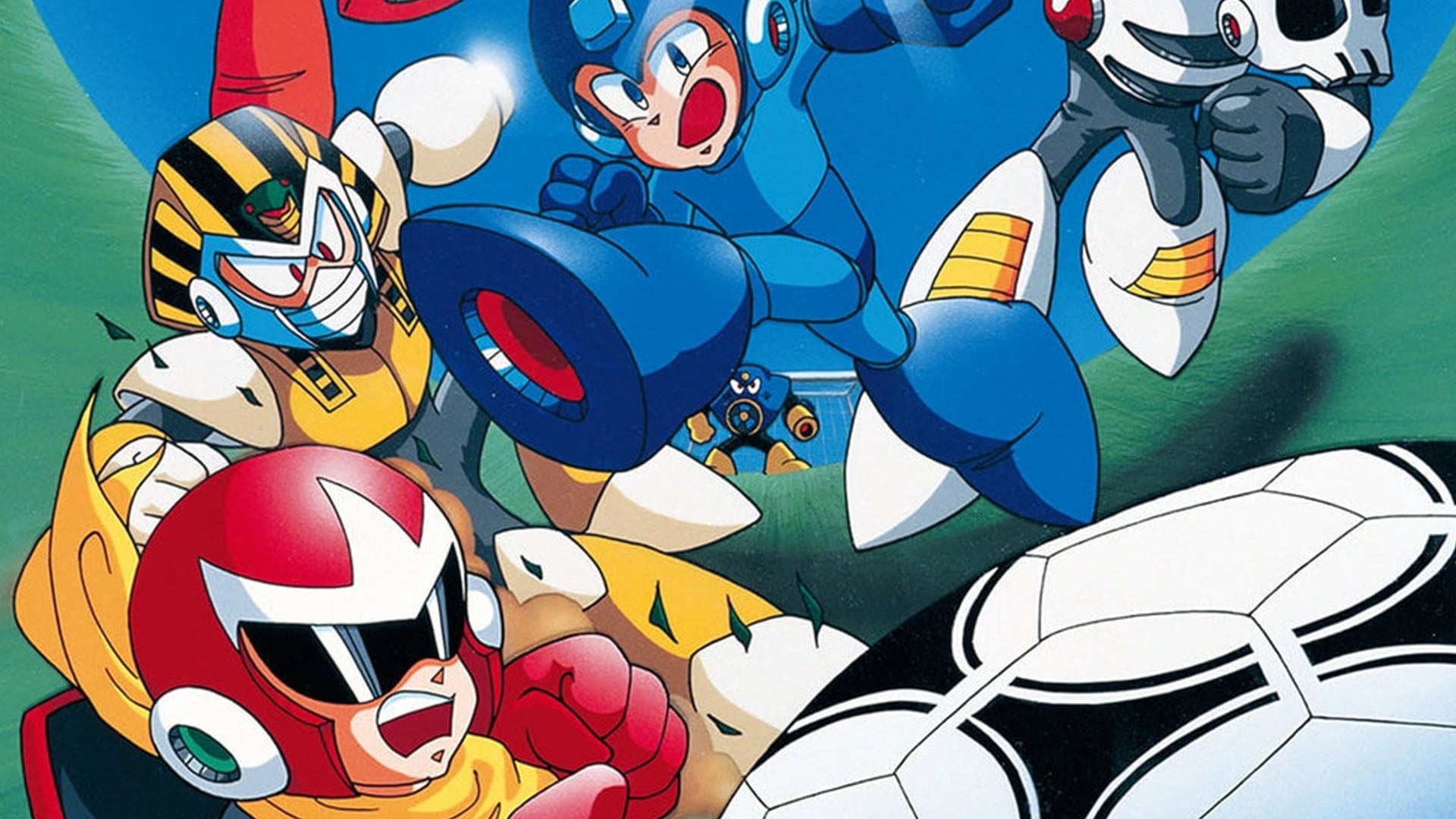 Arte de personajes de Mega Man, una de las series incluidas en las nuevas clasificaciones de Capcom