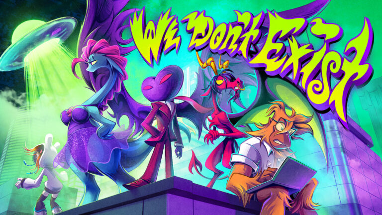 Los personajes de We Don’t Exist, una aventura narrativa de criaturas paranormales